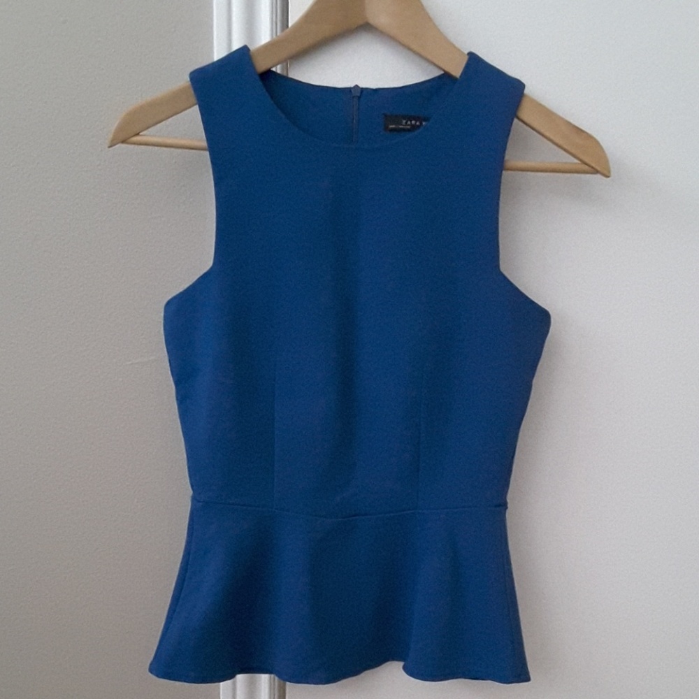 Zara Peplum Top